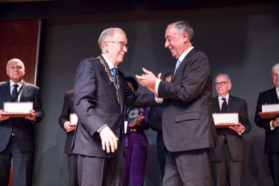 Jorge Sampaio decorated by President of the Portuguese Republic