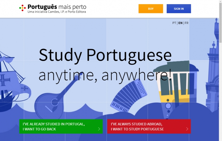 Platform Portugu&ecirc;s mais Perto 